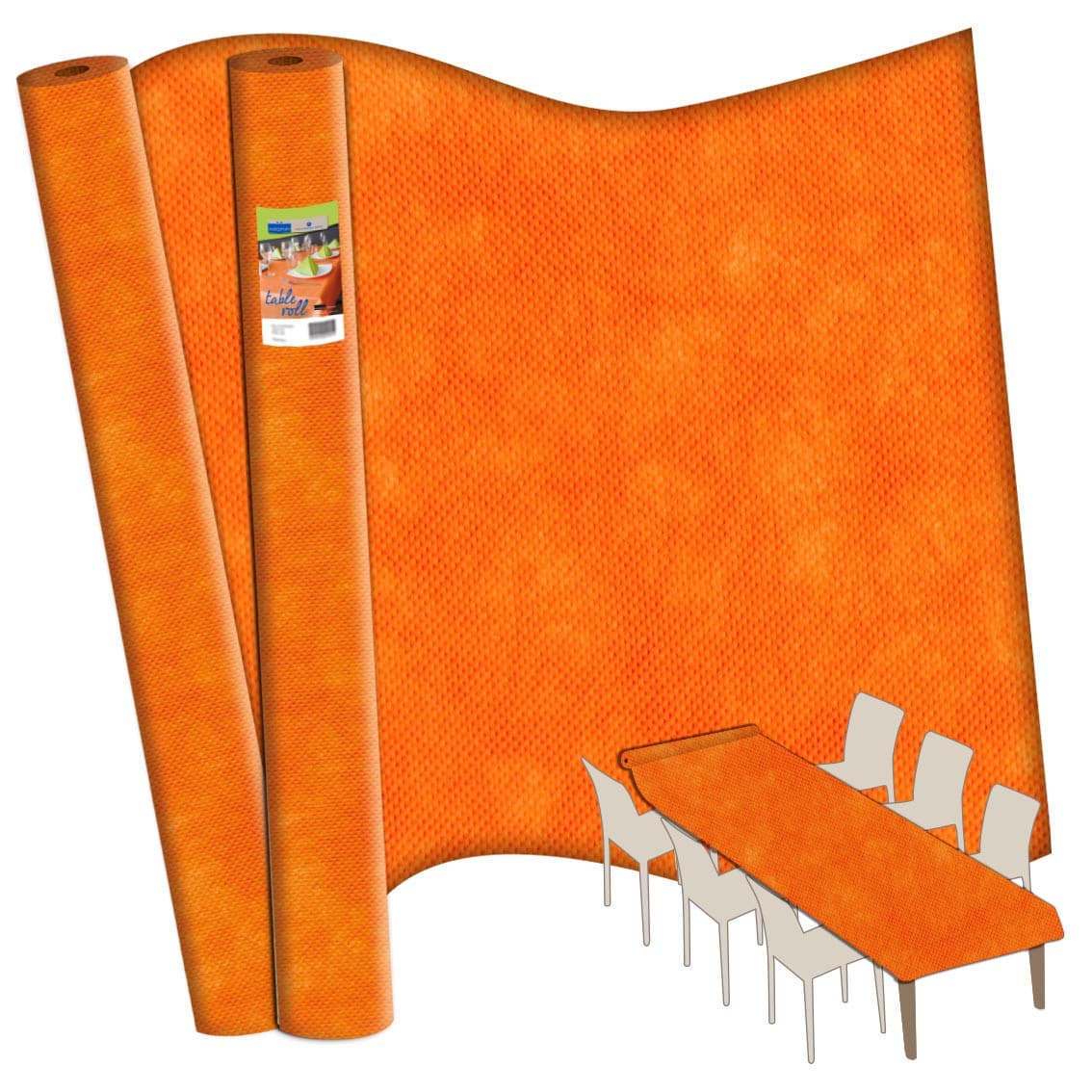 Rotolo Arancione Airspun mt. 1.2x25 - 4 pz.